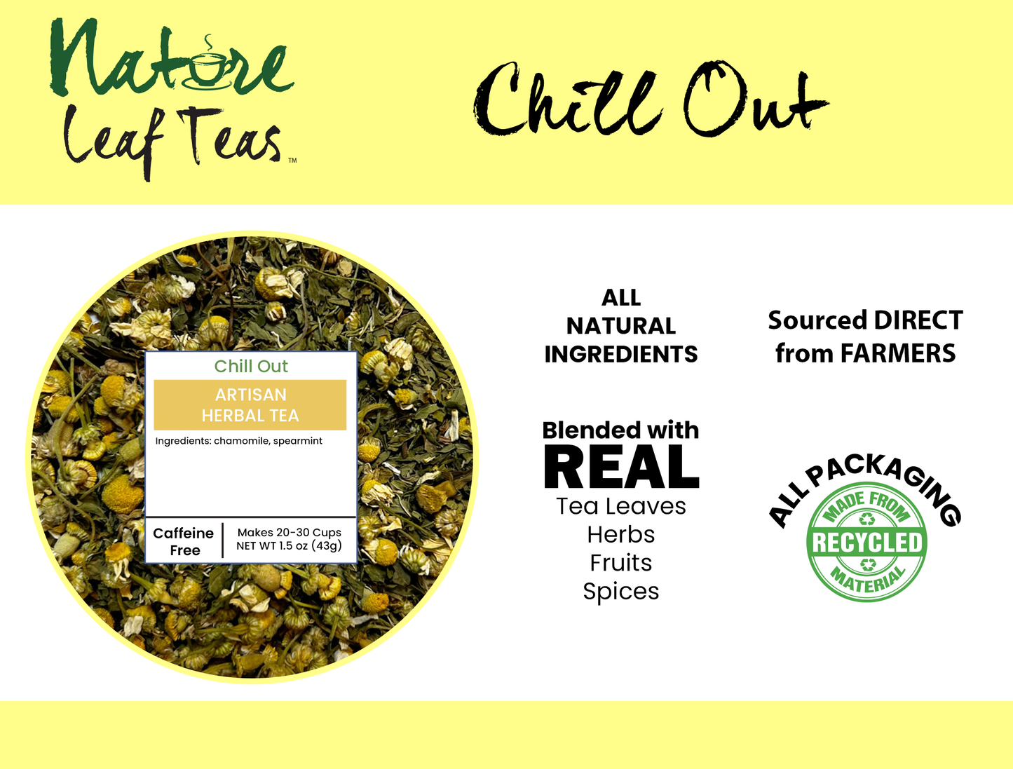 Chill Out - Chamomile & Mint Tea