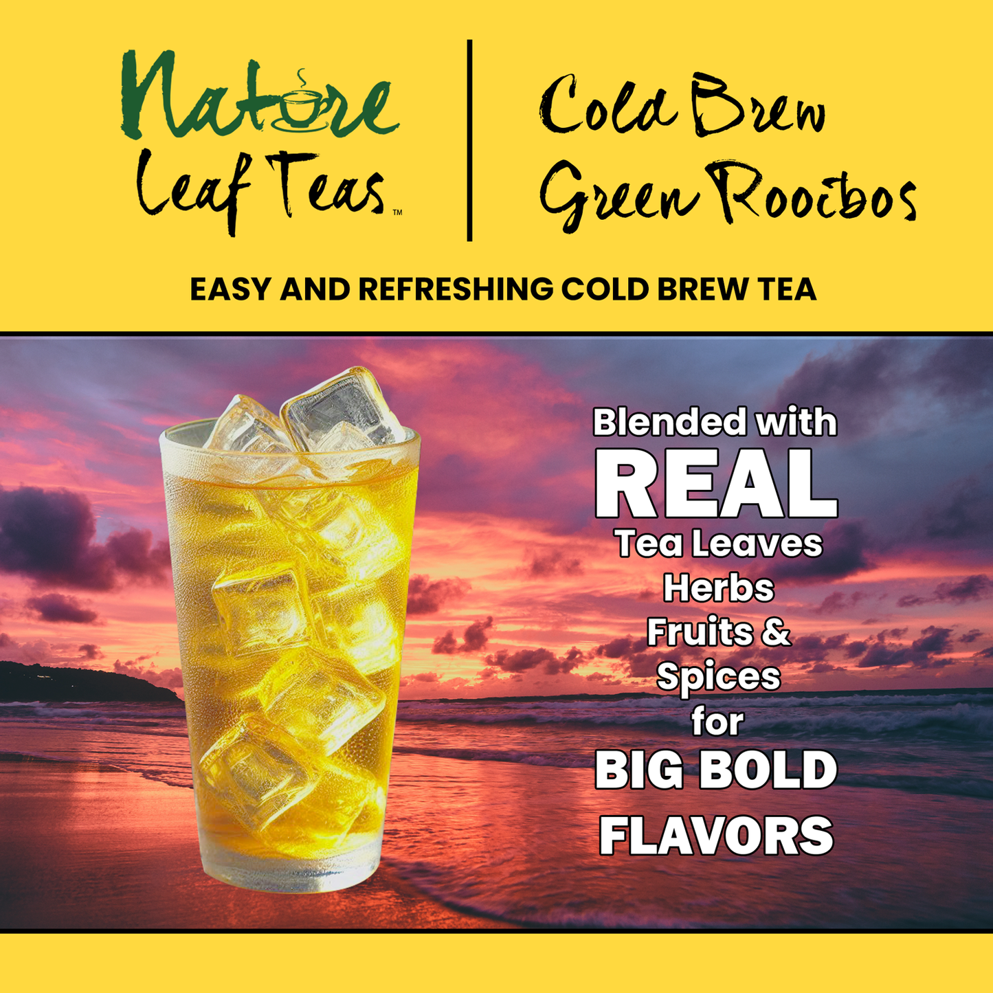 Cold Brew Green Rooibos - Gallon Pouches (5 Pouches)