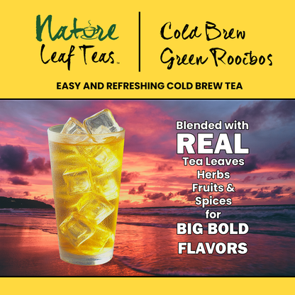 Cold Brew Green Rooibos - Gallon Pouches (5 Pouches)