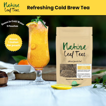 Cold Brew Green Rooibos - Gallon Pouches (5 Pouches)